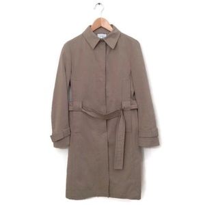 AKRIS Punto Trench Coat Jacket Long